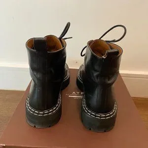 ATP Atelier | Shoes | Atp Cozzana Black Leather Ankle Boots